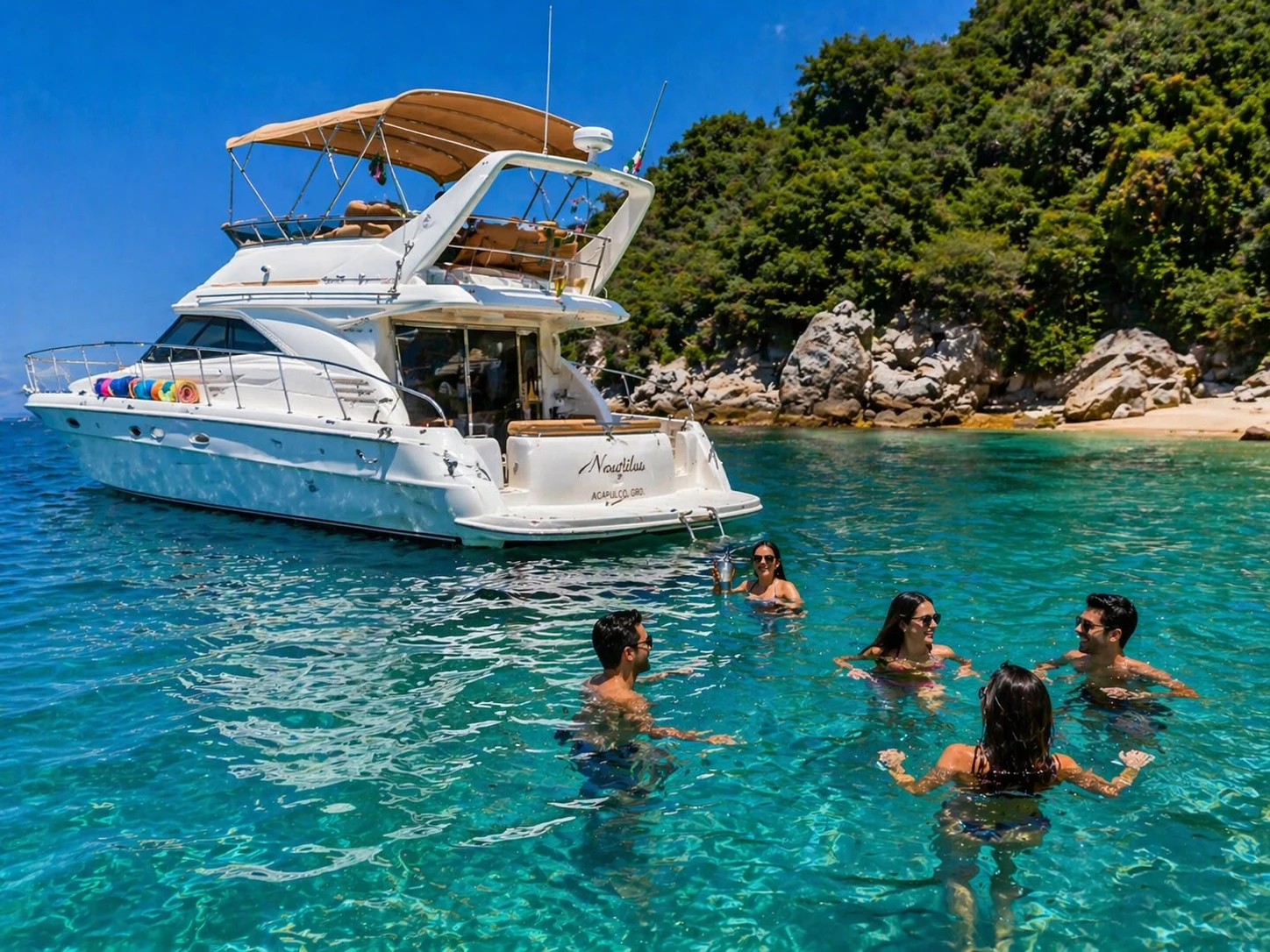 Yate Nautilus 18 personas Acapulco