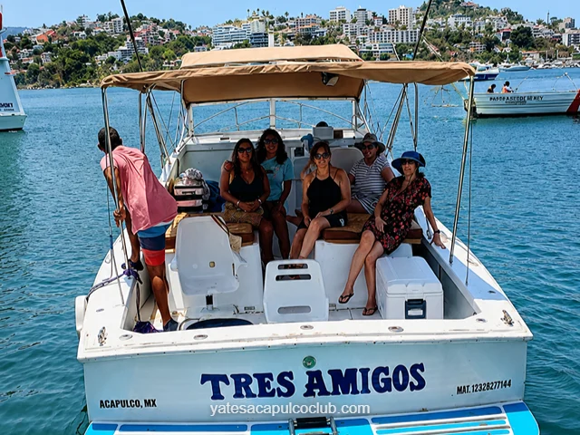 Clientes navegando en Acapulco